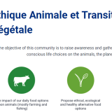 Création d’une communauté Ethique Animale et Transition Végétale sur le nouveau Hub