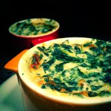 Blettes gratinées à la fourme