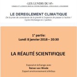 08 Jan 2018: Réalités du réchauffement climatique : une conférence à ne pas manquer à Colomiers