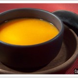 Soupe de potiron et carotte au gingembre