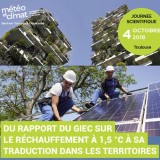 4 Oct 2019: “Du rapport du GIEC sur le réchauffement à 1,5 °C à sa traduction dans les territoires”