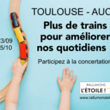 Toulouse-Auch, des trains pour améliorer nos quotidiens !